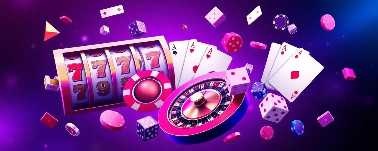 Casino game variety including slots, cards, and roulette, New non GamStop casinos